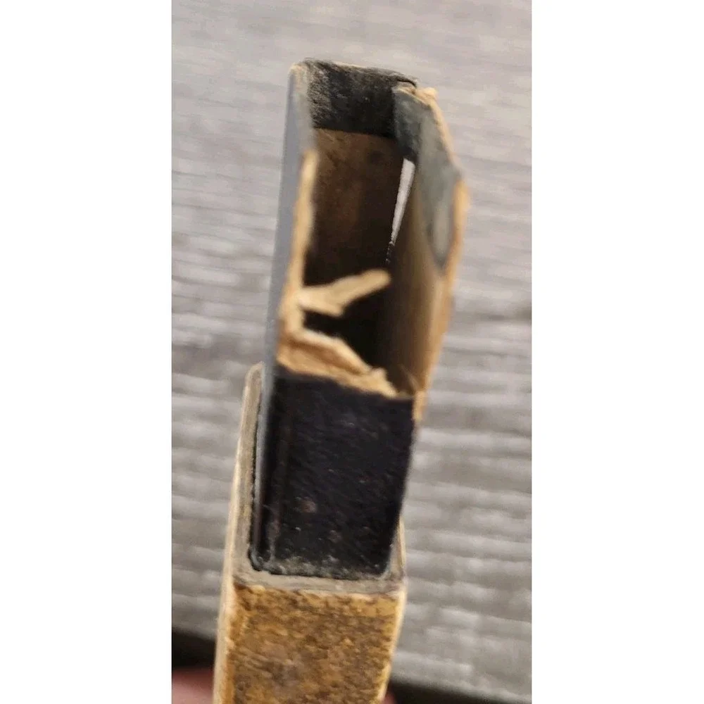 Vintage Simmons Hardware Co St Louis MO Straight Razor Original Box Case ONLY
